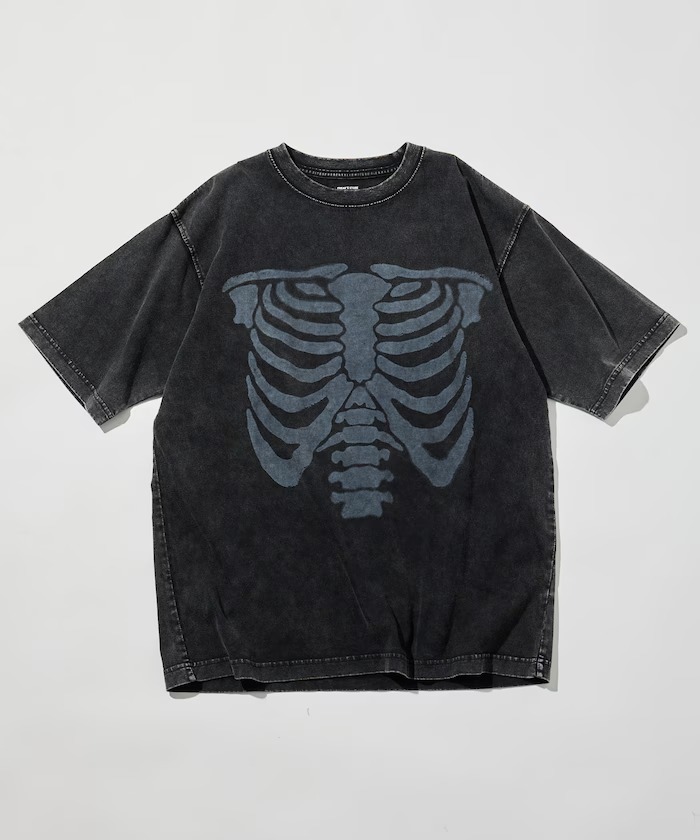 Freak's store 重水洗骨頭短袖 日系選品