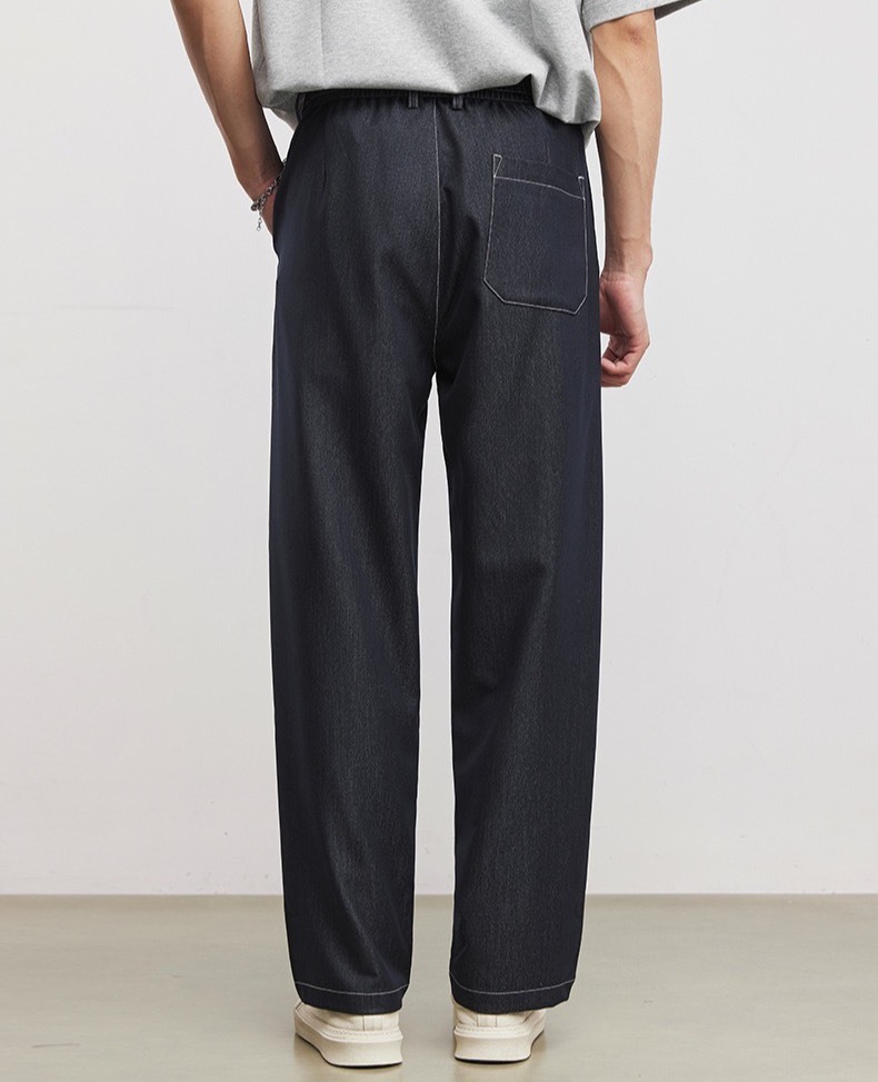 No.2369 男款明線直筒休閒牛仔褲