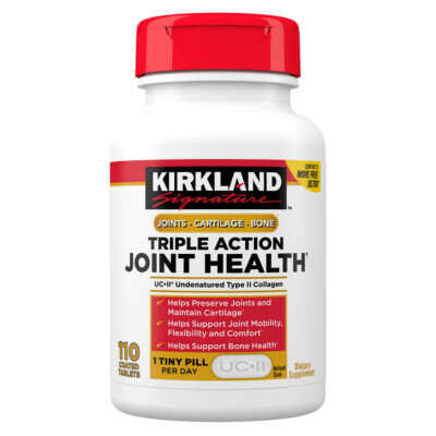 Kirkland Signature - 三倍關節配方（活性骨膠原蛋白+透明質酸）110粒
