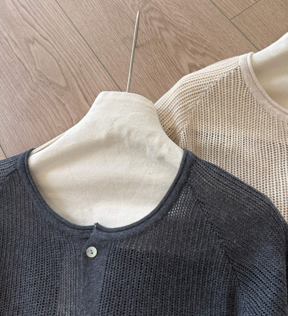 No.4165 EGG圓領針織外套