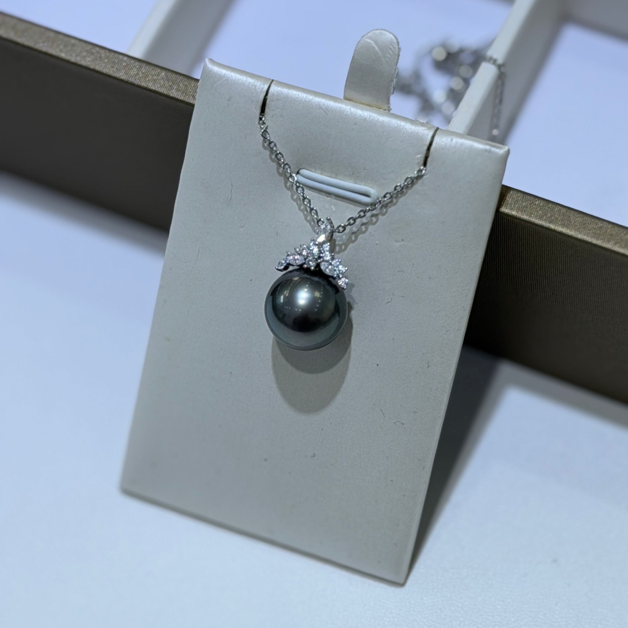 (YA147)大溪地吊墜項鍊12-13MM - #珍珠 #2104PE