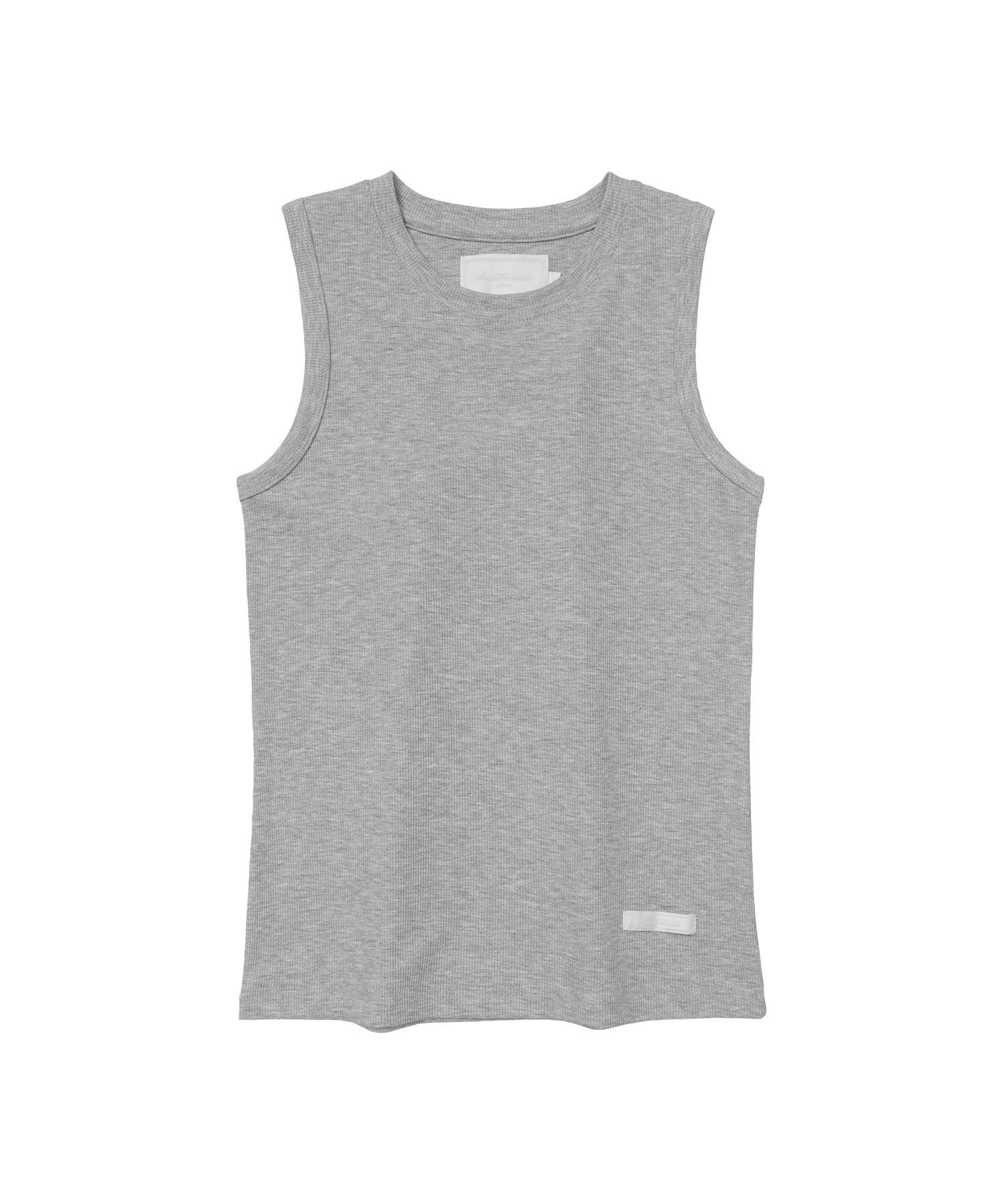 아메스 월드와이드 圓領無袖上衣 灰色 AM2GMFT592AGR