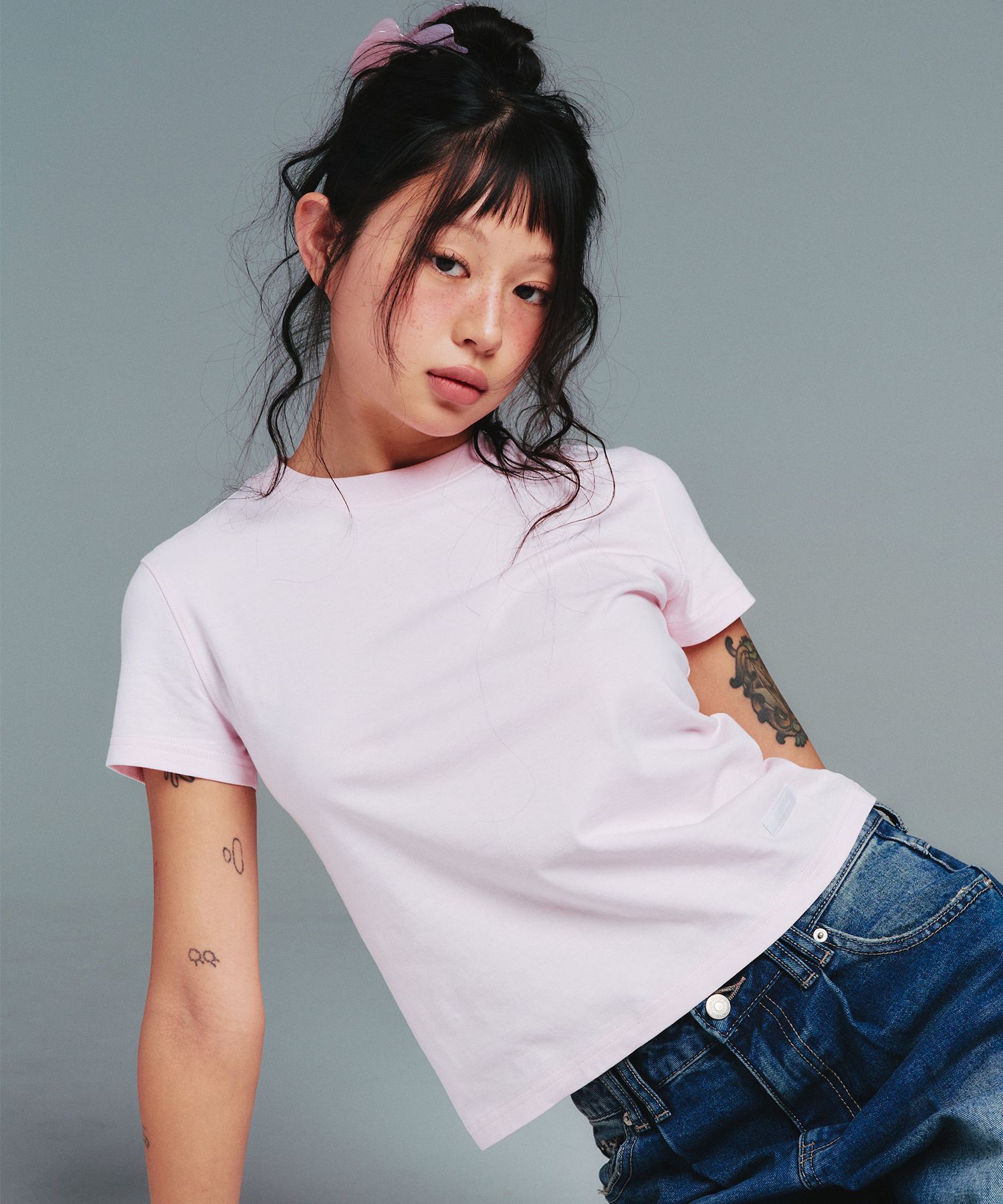 AMES-WORLDWIDE 經典基本款 TEE AM2GMFT530APK