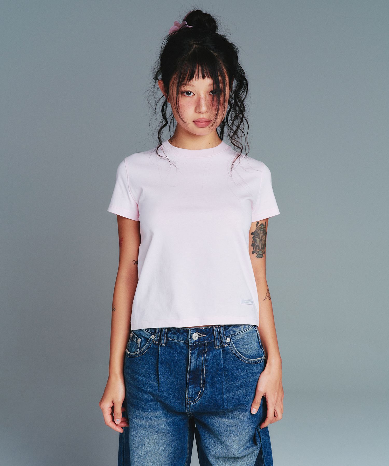 AMES-WORLDWIDE 經典基本款 TEE AM2GMFT530APK