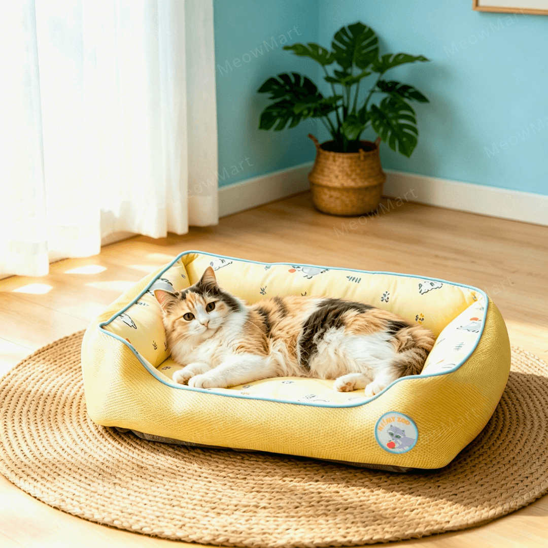 【現貨8折】日本 HI! MY ZOO 寒冰床貓窩