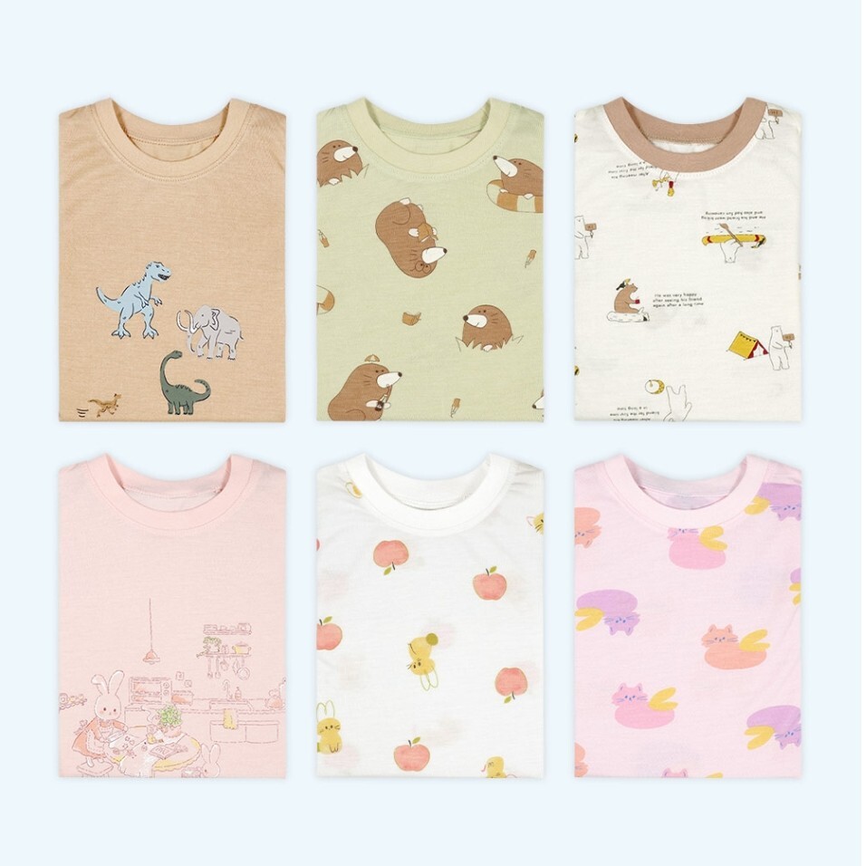 90-150 P牌人造絲7分家居套裝 6款