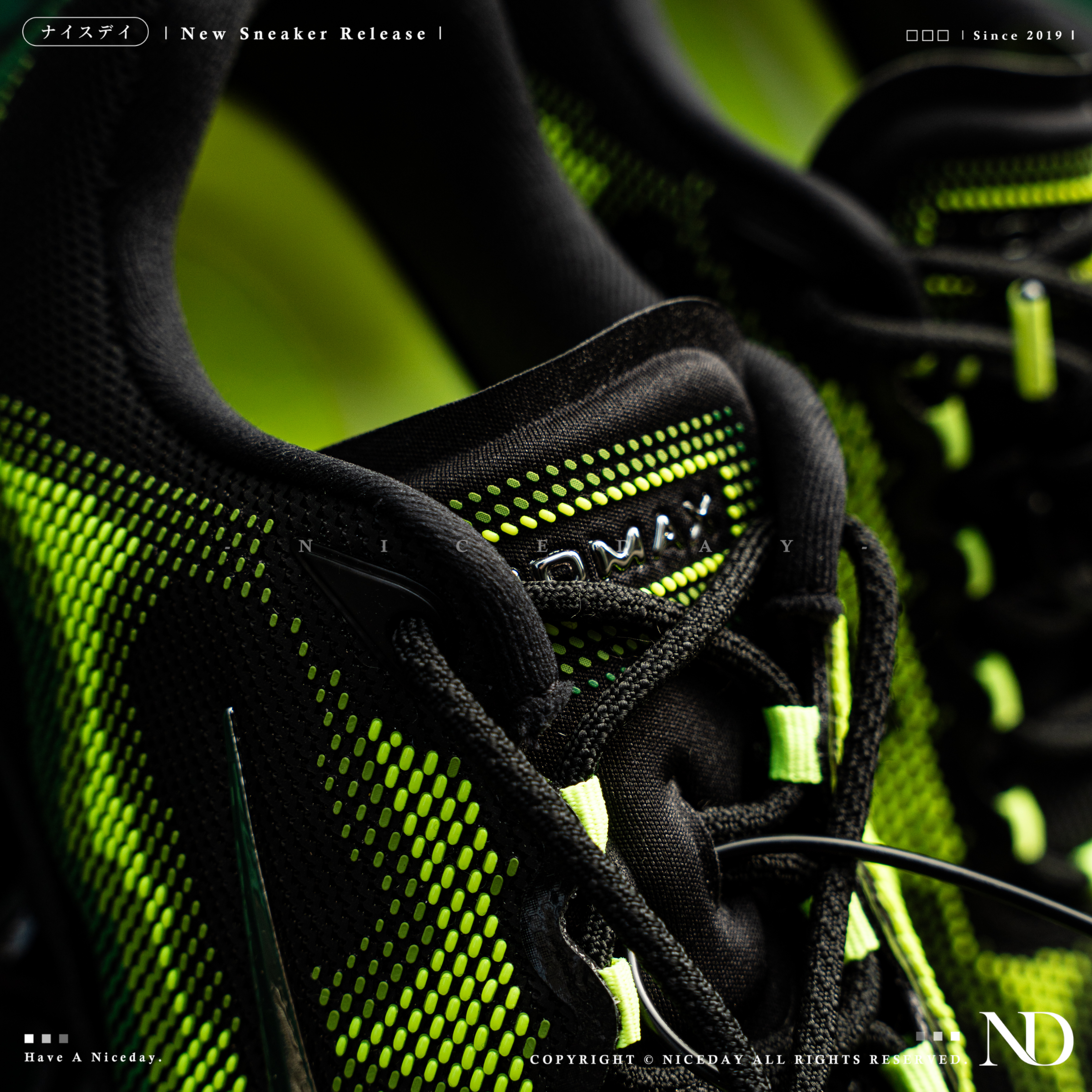 NICEDAY 代購 Nike Air Liquid Max 箭毒蛙 綠 黑綠 氣墊 黑 IQ7634-001