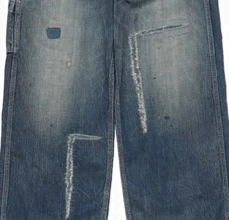 BOWWOW 2026 HERITAGE DENIM PAINTER PANTS AGED - PRE ORDER ITEM (預訂中)
