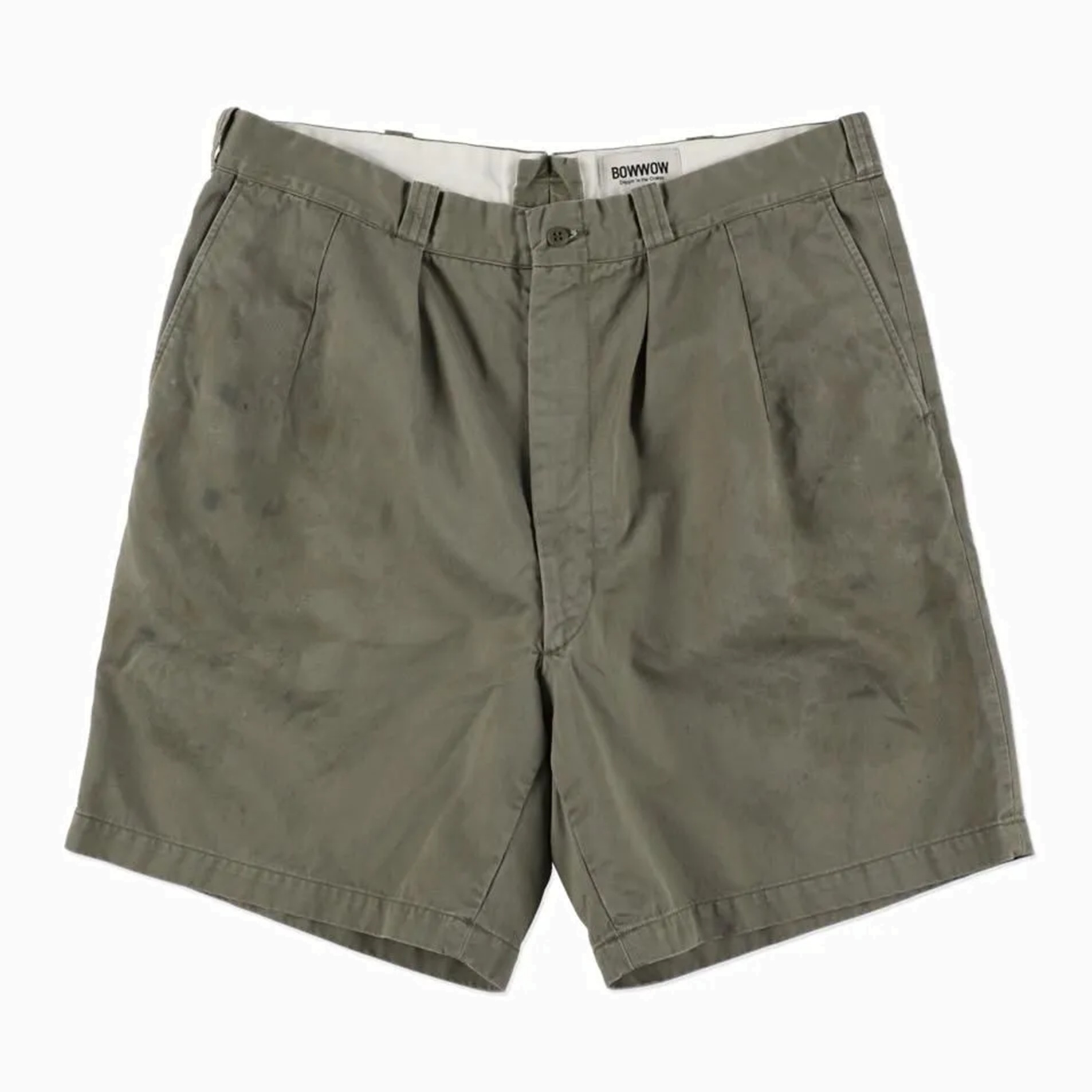 BOWWOW 2026 BOWWOW US ARMY CHINO SHORTS AGED - PRE ORDER ITEM (預訂中)