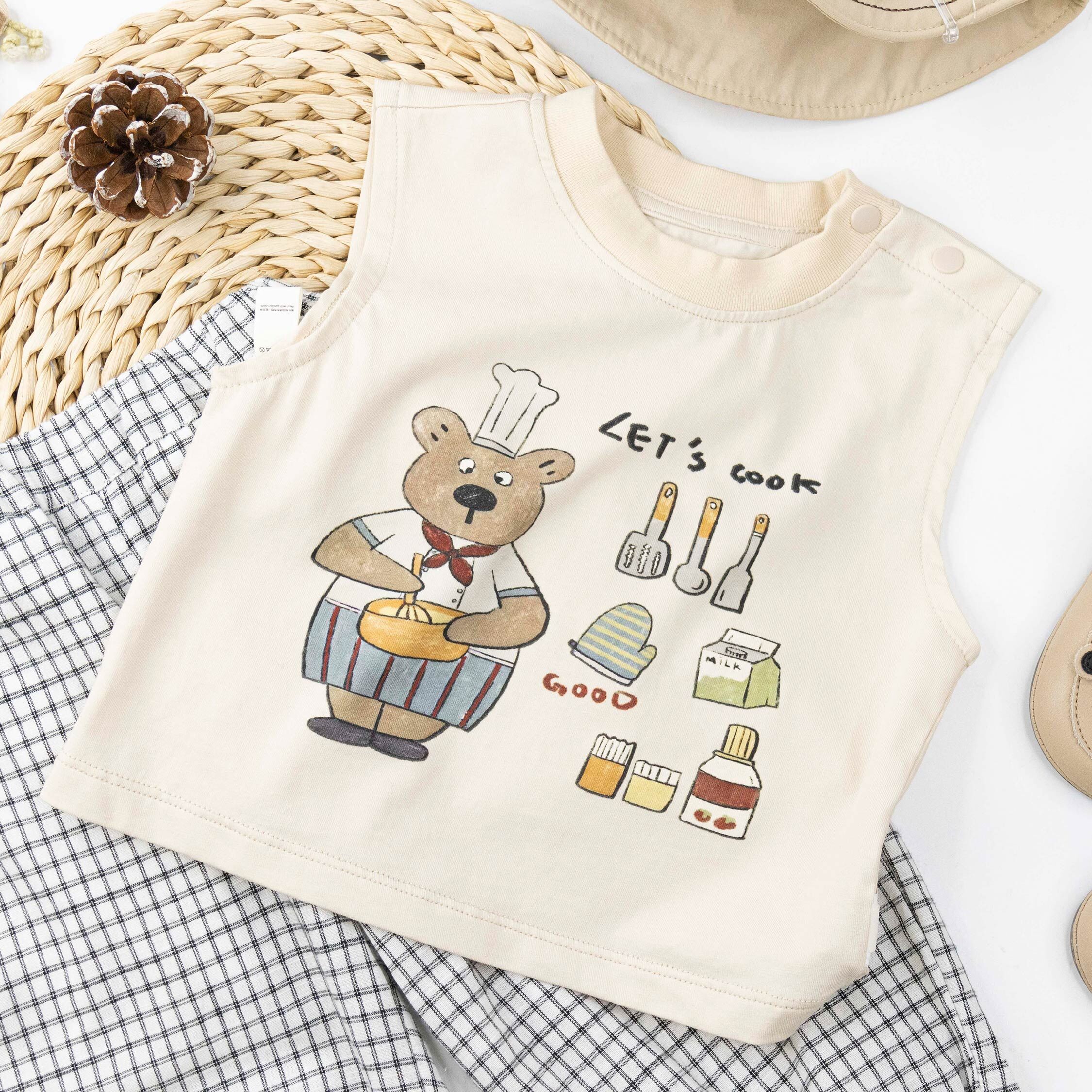 手繪風熊熊糕點師套裝 (H60072)