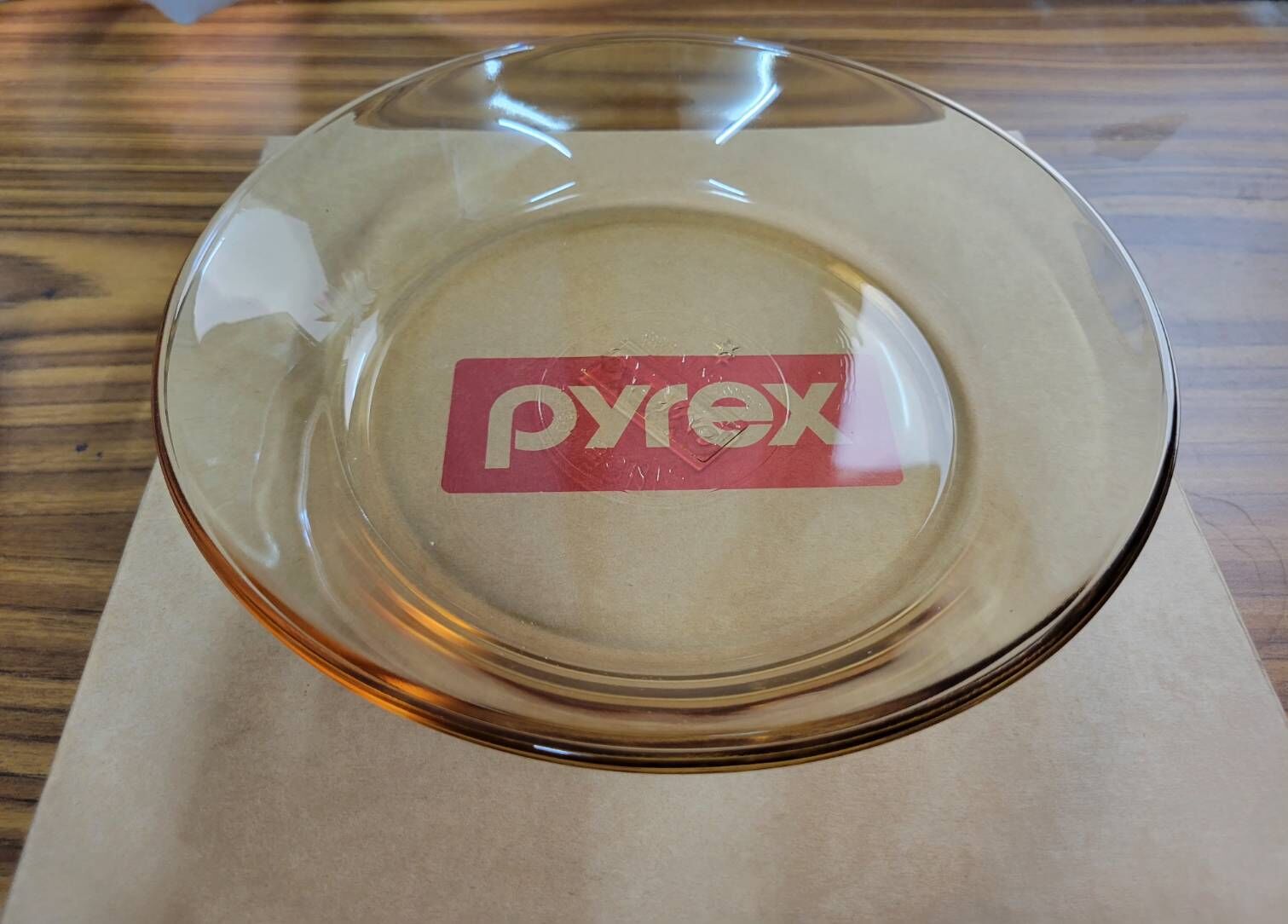 嘉義院∣康寧透明琥珀玻璃餐盤19CM