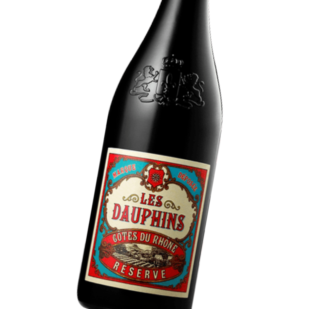 Les Dauphins Reserve Cotes du Rhone Rouge 2024