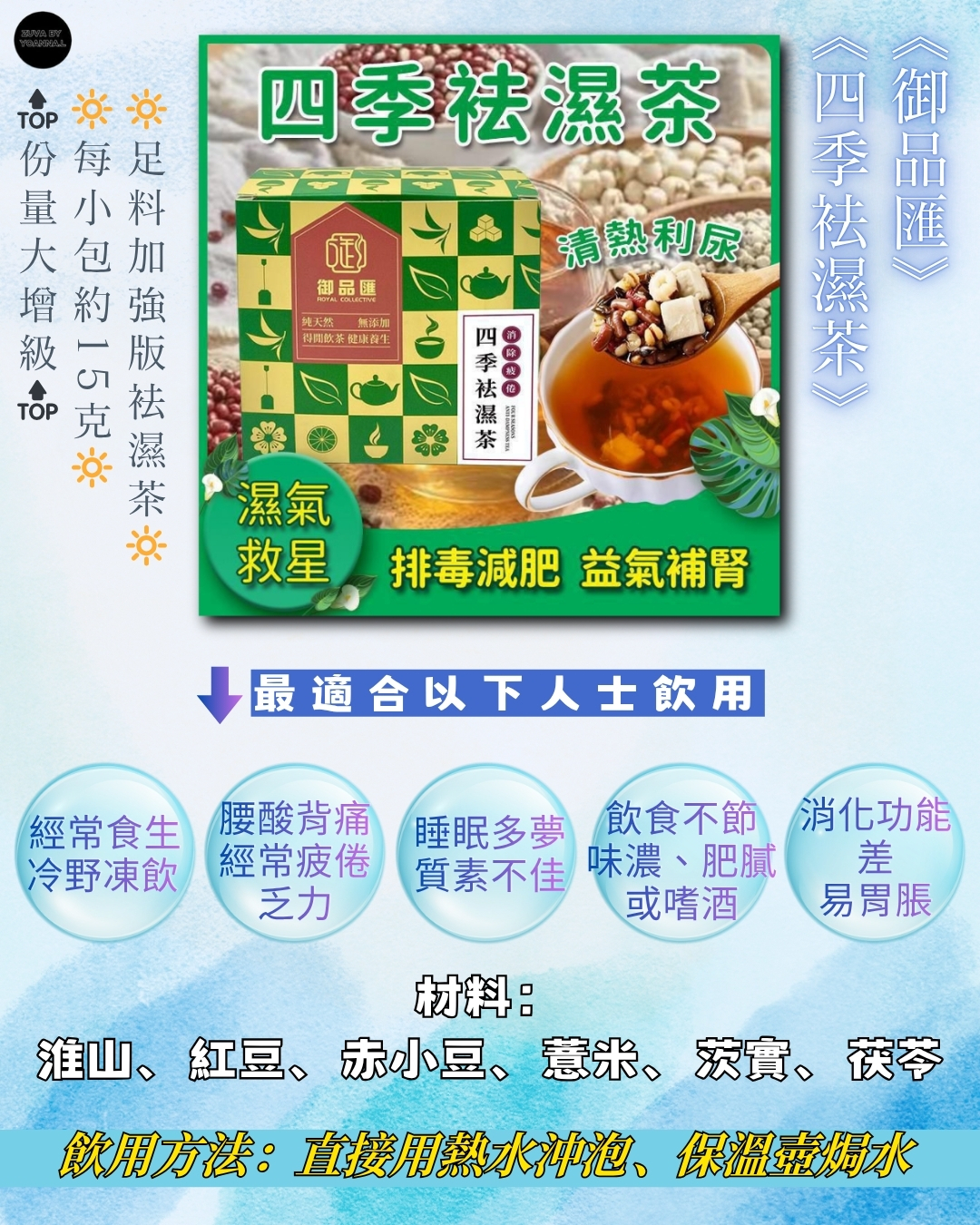 祛濕消腫