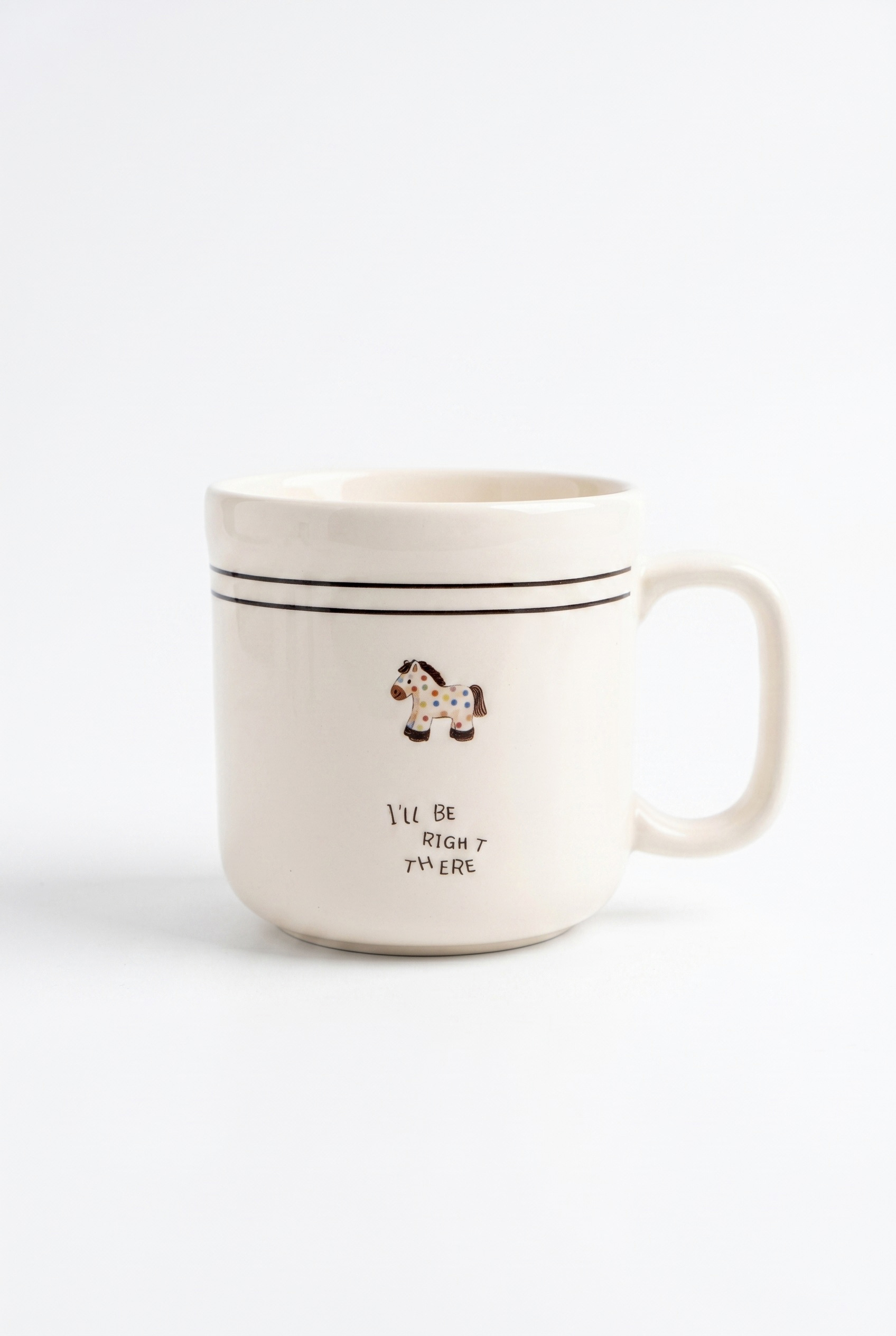 小小馬陶瓷咖啡杯｜320ml