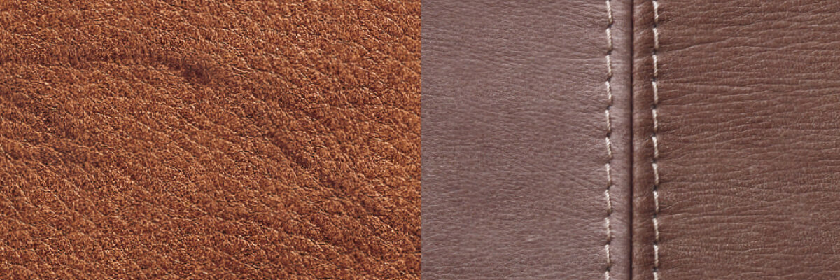 天然牛皮疤痕色差