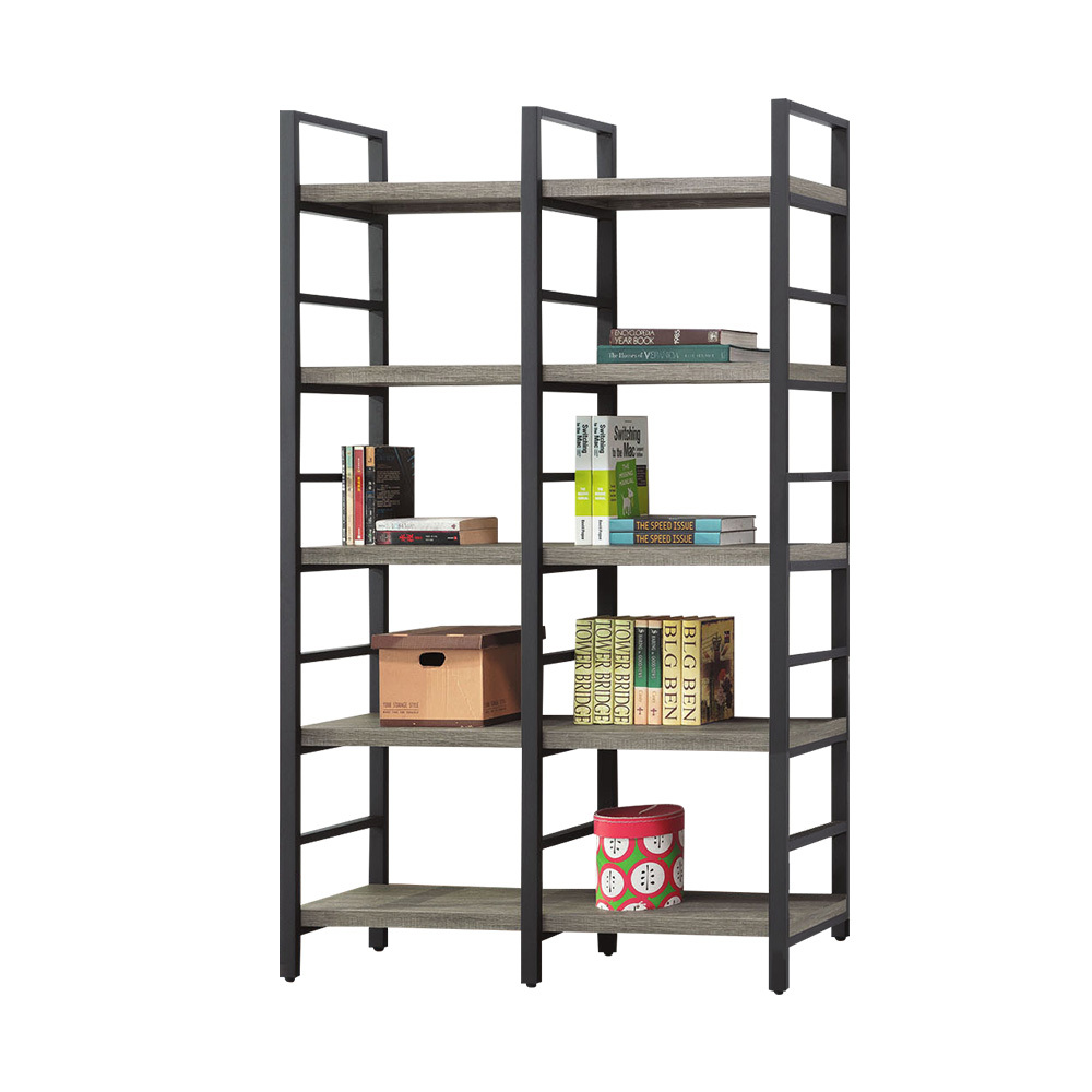 柏蒂家居-泰約工業風4尺開放式高書櫃/收納置物櫃/展示櫃