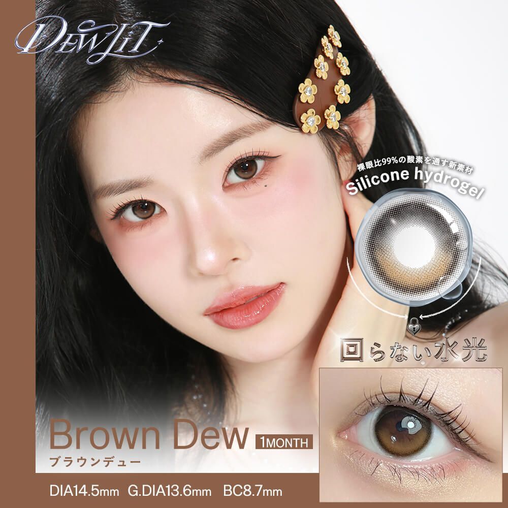 [固定高光] Dewlit Monthly (Brown Dew) (2P)