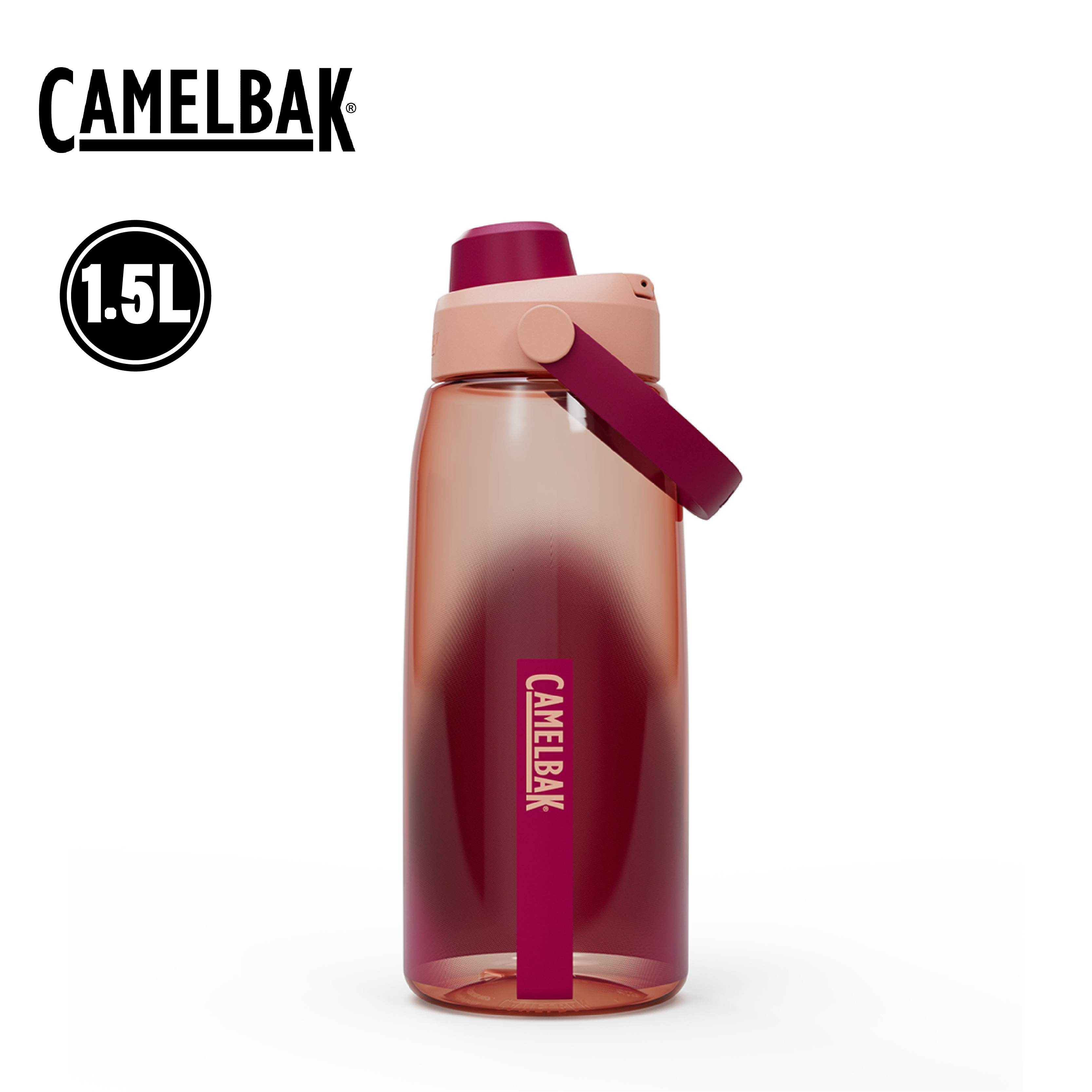 CamelBak 美國 Chug 彈蓋運動水瓶 1500ml (柔霧粉) 52CB292460