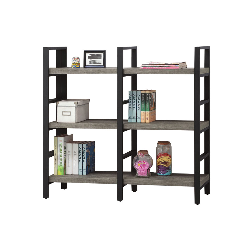 柏蒂家居-泰約工業風4尺開放式低書櫃/收納置物櫃/展示櫃