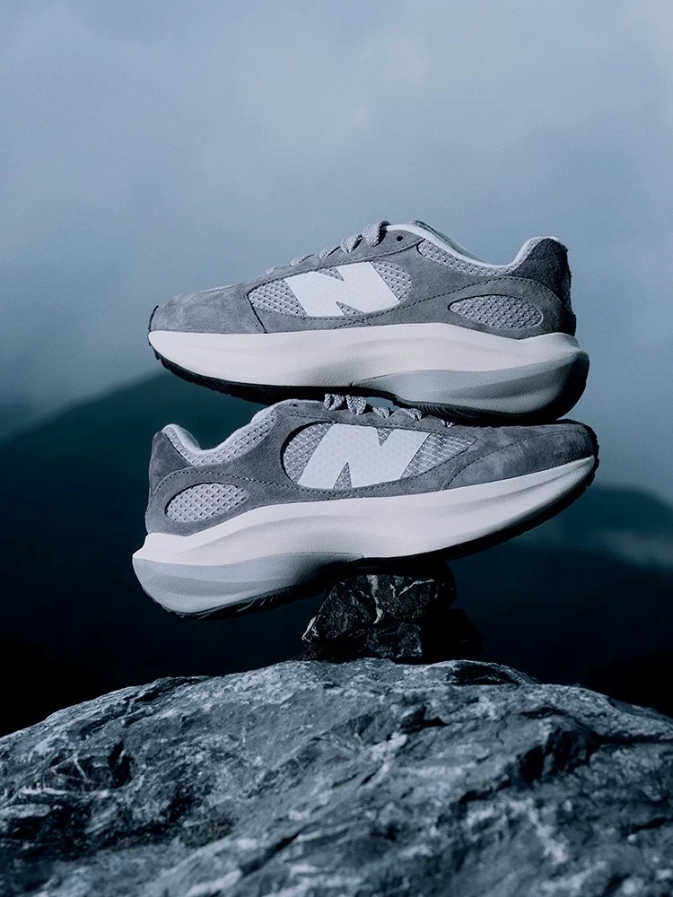 男女鞋 NEW BALANCE WRPD RUNNER 灰白 麂皮 波浪型外底 復古 休閒鞋【UWRPDGCG】