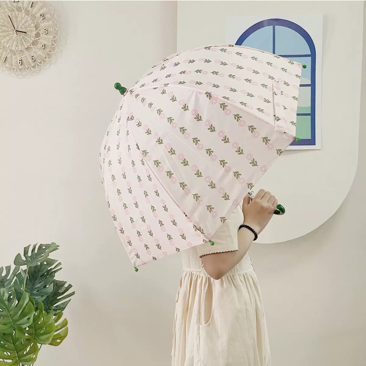 可愛滿版圖雨傘