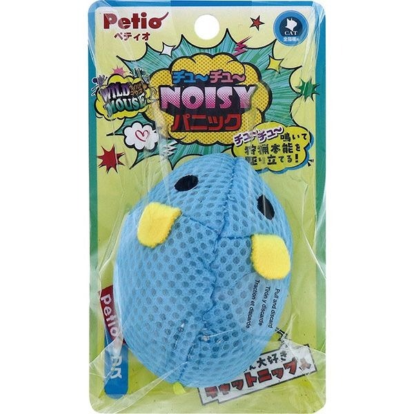 Petio Noisy 發聲咬咬玩具 - 驚慌鼠