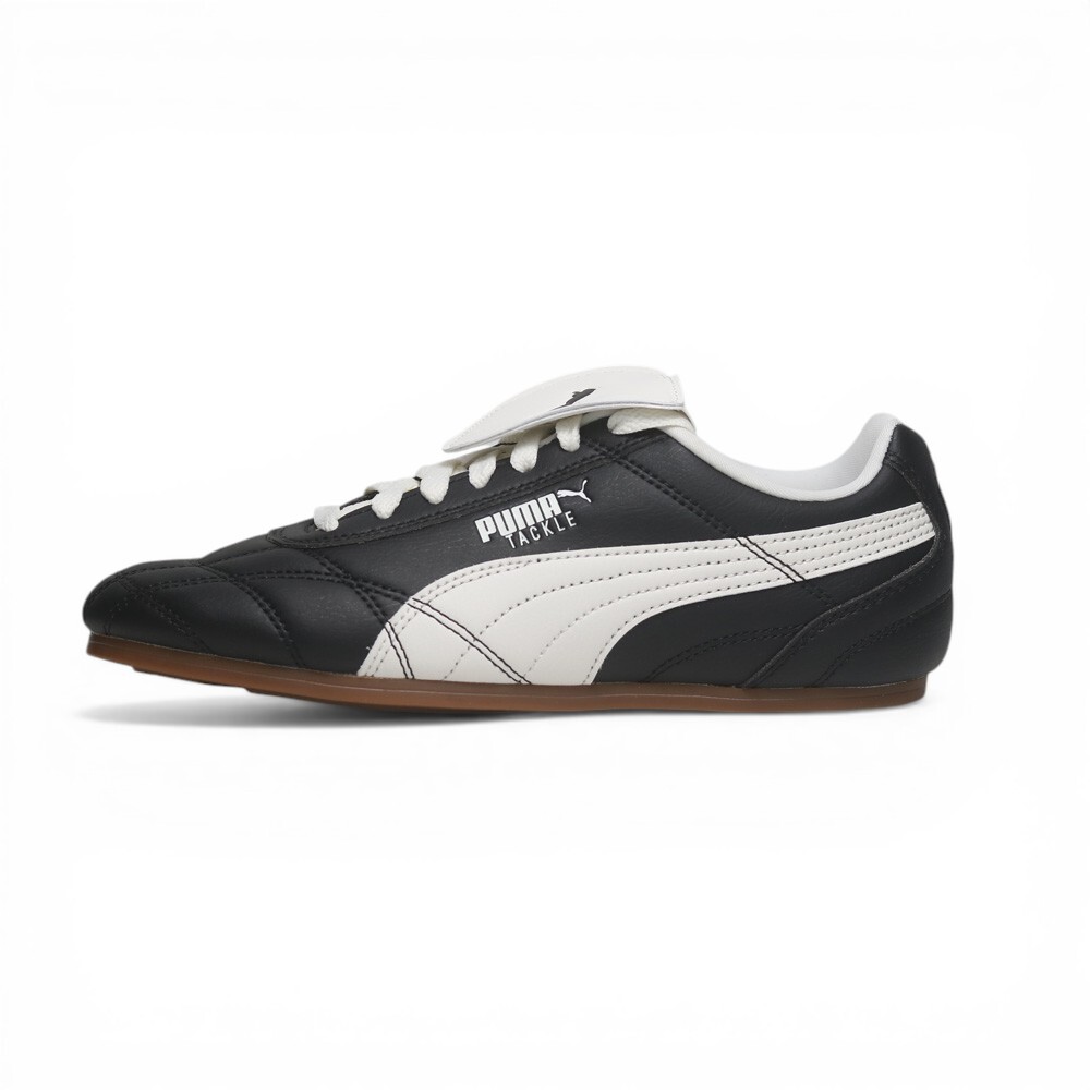PUMA 休閒鞋 TACKLE PRM 黑白 皮革 復古 男女 40853501