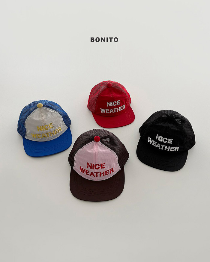 正韓夏Bonito 四色好天氣棒球帽