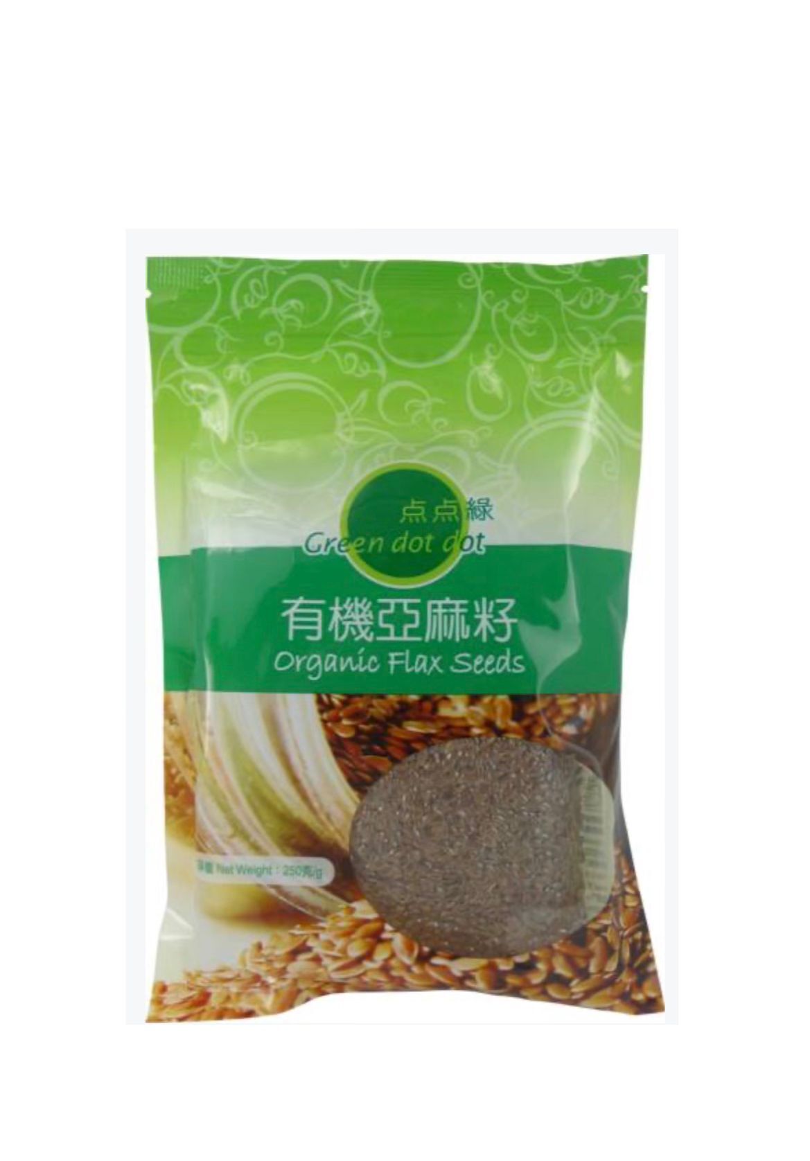 O1: 點點綠-有機亞麻籽 (250g)