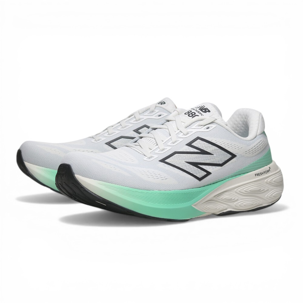 NEW BALANCE 慢跑鞋 NB 880 白 薄荷綠 2E寬楦 男 M8801NH
