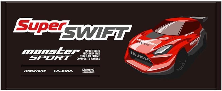 MONSTER SPORT 東京改裝車展商品 ZC33S SUPER SWIFT 運動毛巾 毛巾 洗臉巾 擦手巾