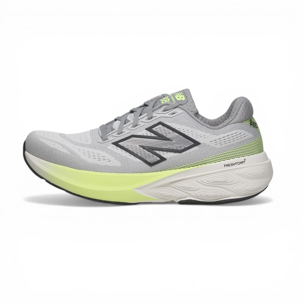 NEW BALANCE 慢跑鞋 NB 880 灰色 螢光綠 2E寬楦 男 M8801ZT
