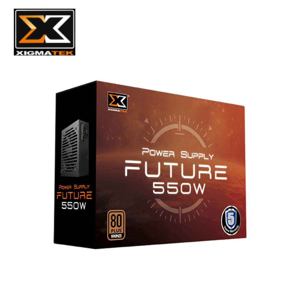 富鈞科技 Xigmatek Future 550W 80PLUS 銅牌 電源供應器 (EN48630)