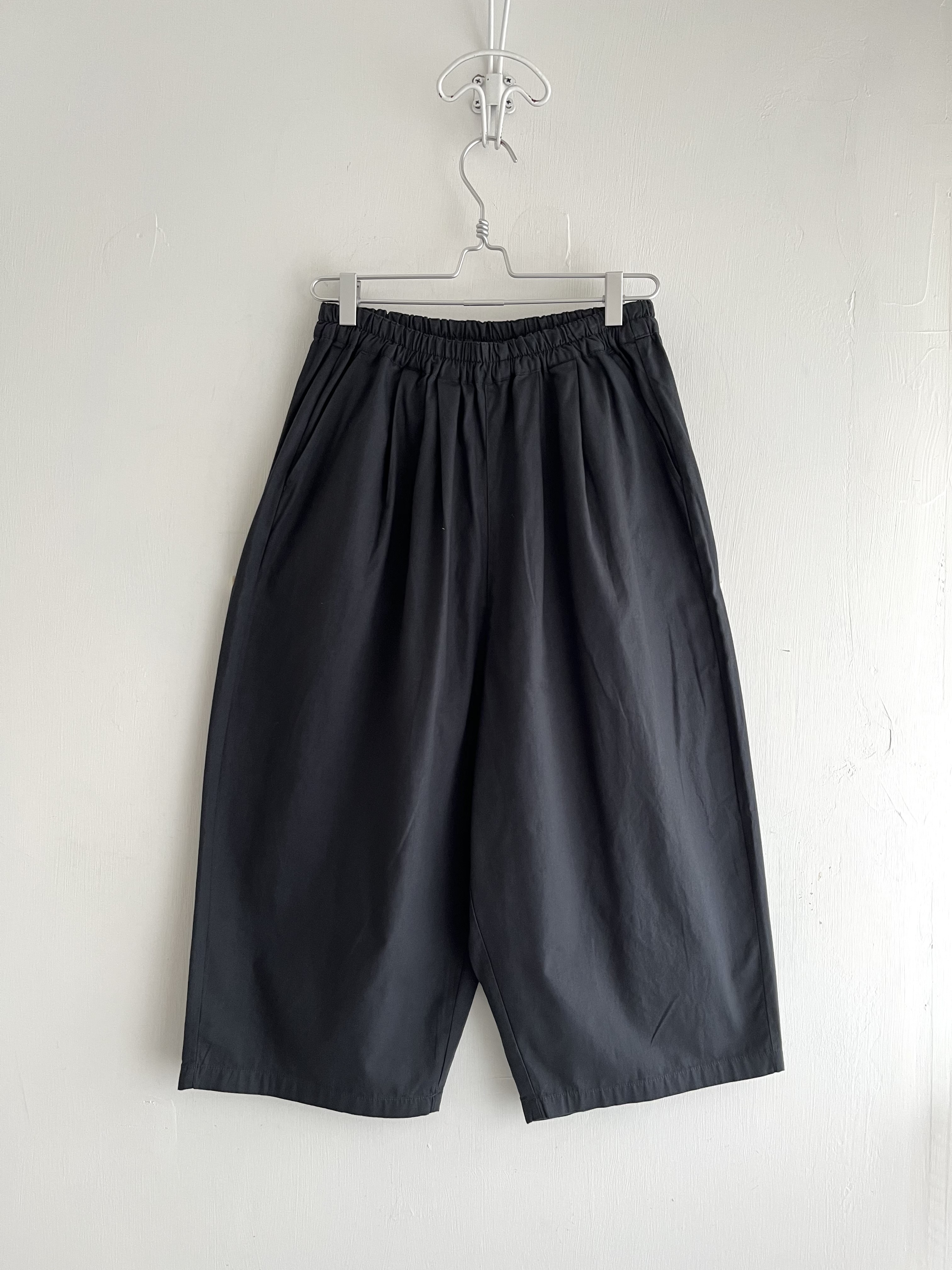 Kermu藍色全橡筋闊褲