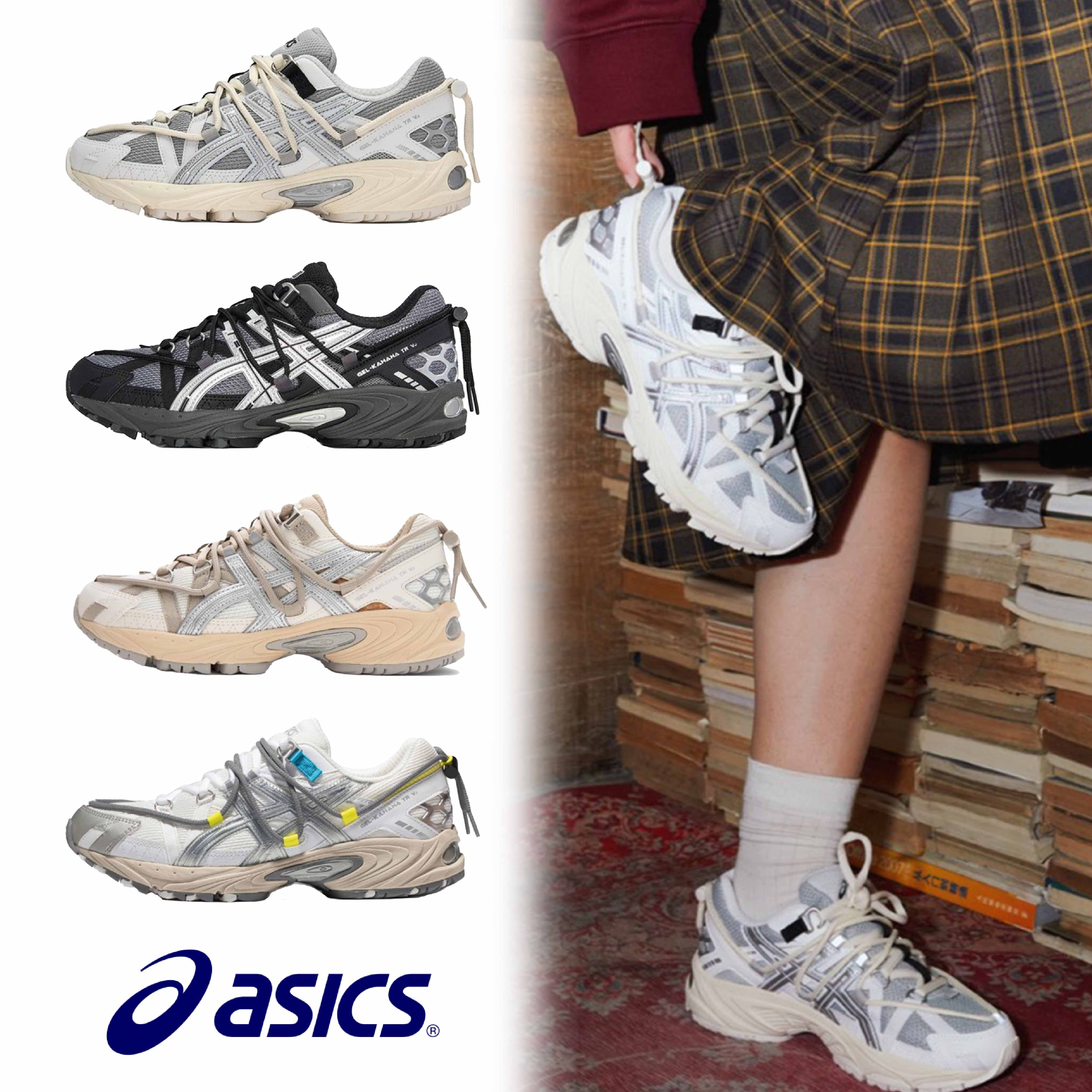 ASICS 亞瑟士 GEL-KAHANA TR V2 城市機能 越野  戶外 山系 繩索 雙鞋帶 草履鞋 男女復古休閒鞋 1203A557-021-020 1203A259-250-100