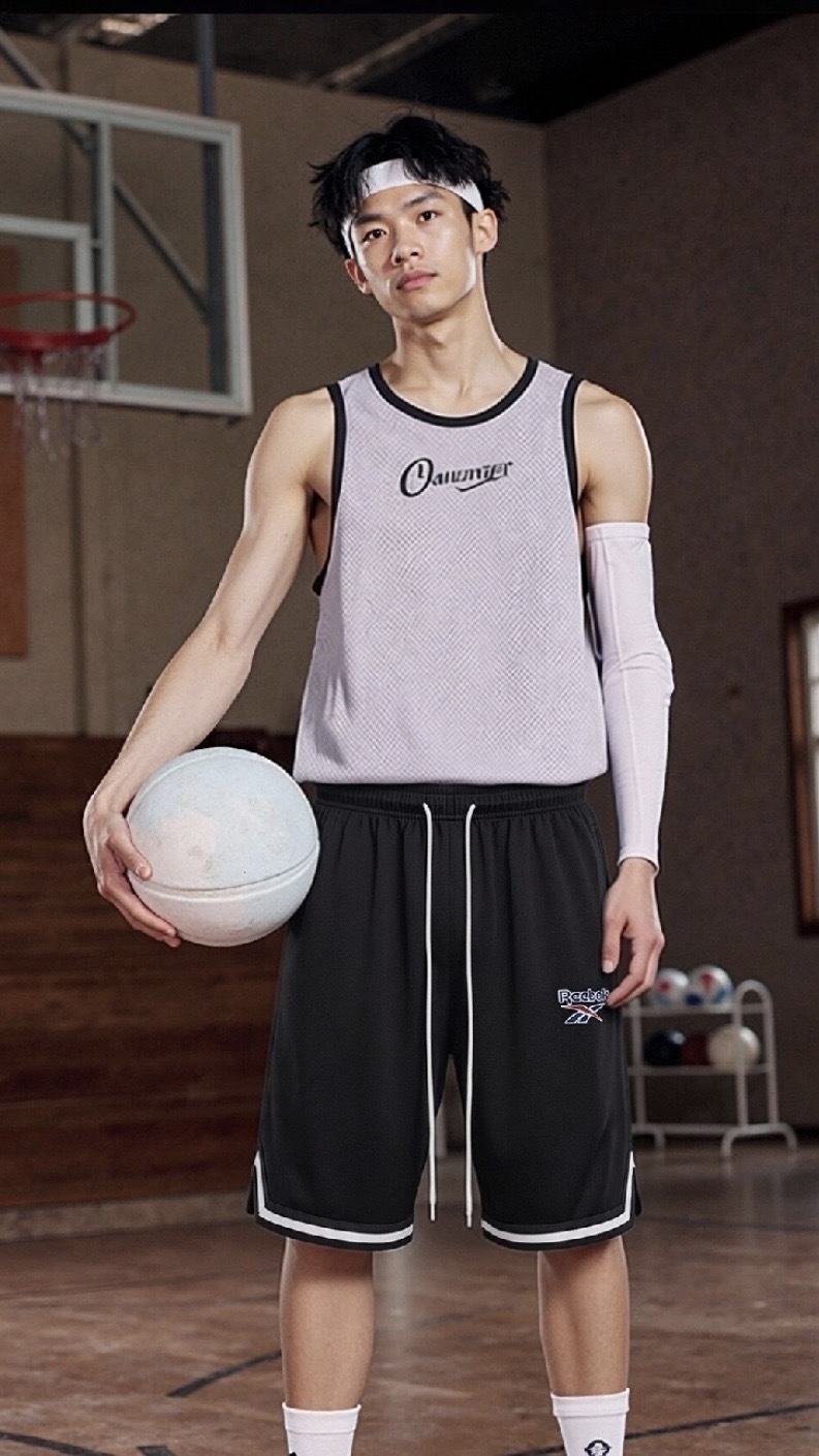 『預購商品』Reebok 美式復古 透氣網眼 籃球短褲
