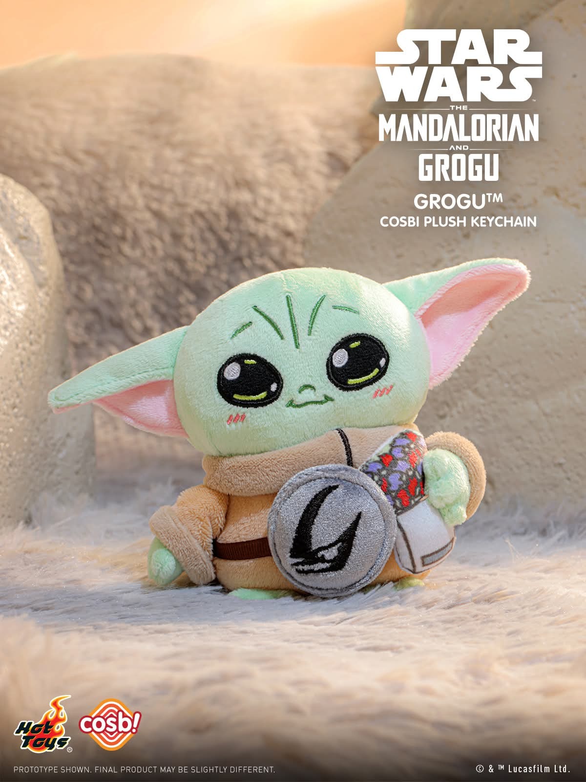 Hot Toys Star Wars The Mandalorian Grogu Cosbi Plush