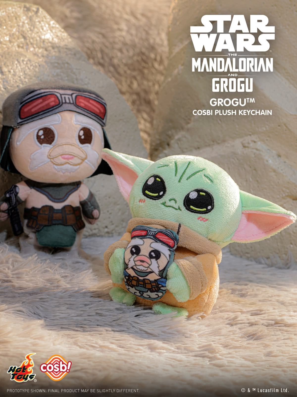 Hot Toys Star Wars The Mandalorian Grogu Cosbi Plush