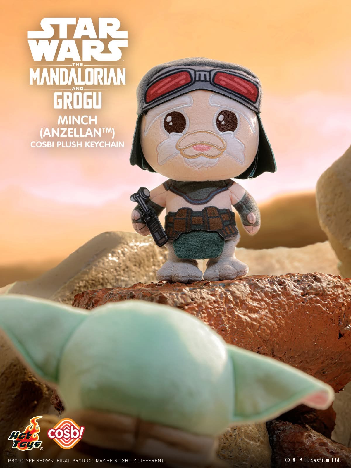 Hot Toys Star Wars The Mandalorian Grogu Cosbi Plush