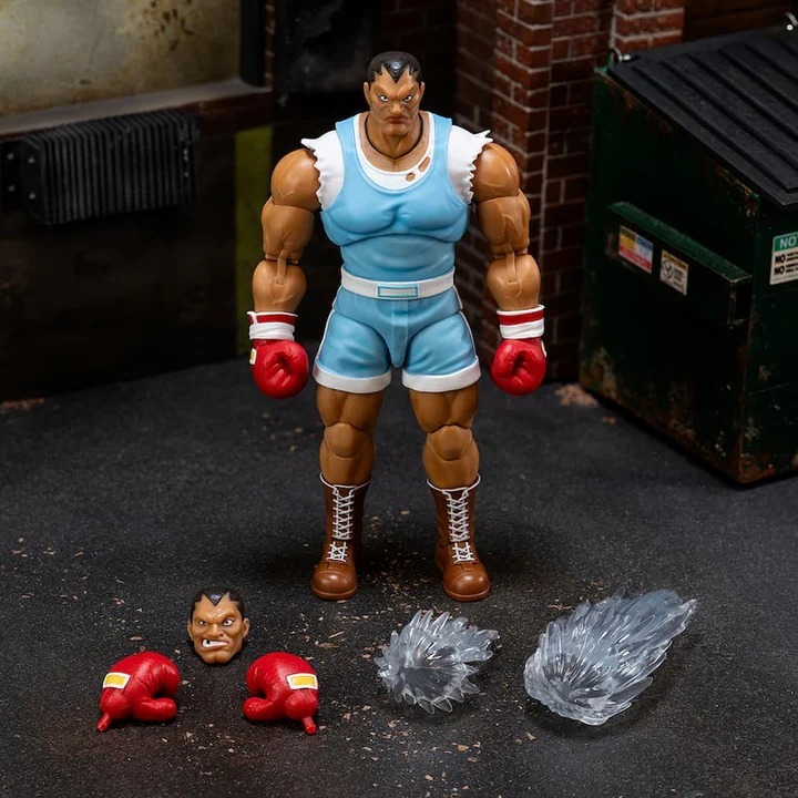 JADA 6吋 快打旋風 麥克·拜森 Balrog 可動人偶