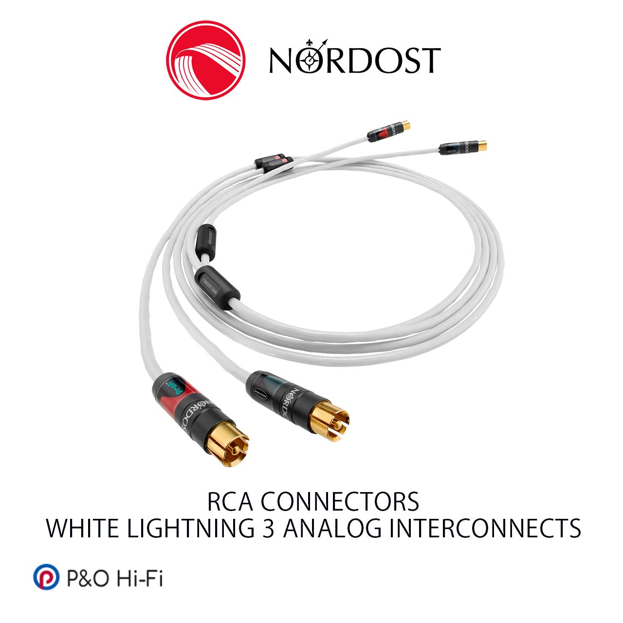 NORDOST WHITE LIGHTNING 3 Interconnects 訊號線 (RCA/ XLR) (一對)