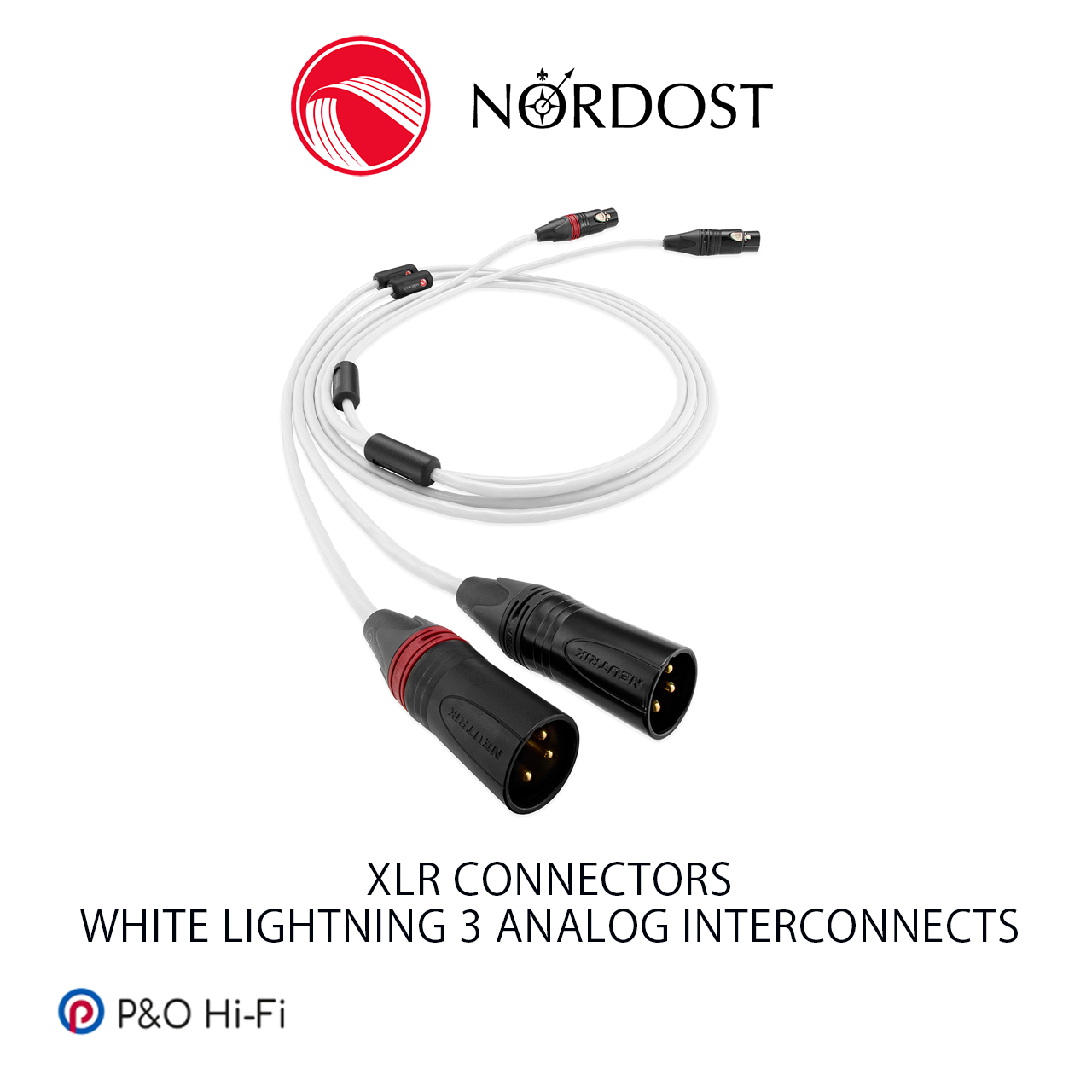 NORDOST WHITE LIGHTNING 3 Interconnects 訊號線 (RCA/ XLR) (一對)