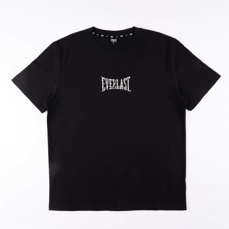 EVERLAST 短T 黑色 LOGO 基本 短袖 圓領T 男 4321100220