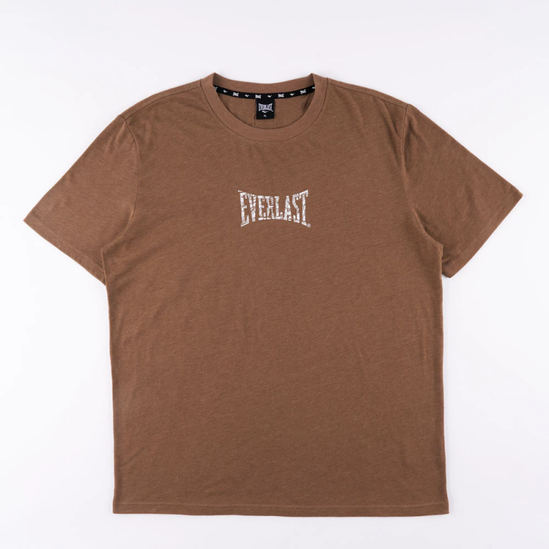 EVERLAST 短T 中卡其 LOGO 基本 短袖 圓領T 男 4321100232