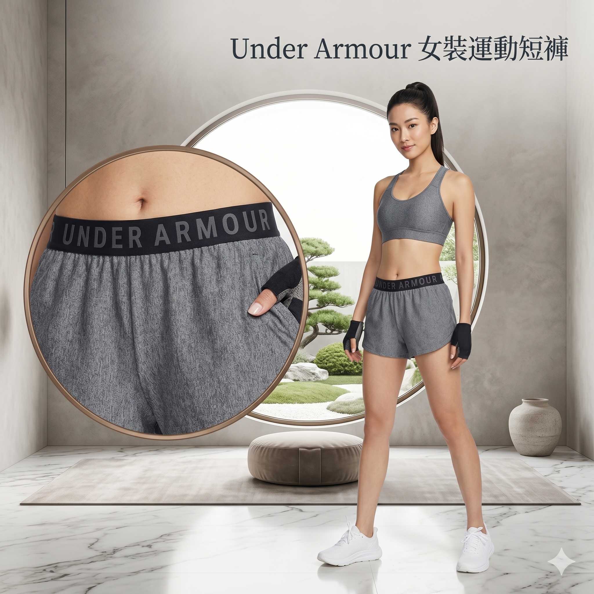 【預購】H042260 Under Armour 女裝運動短褲