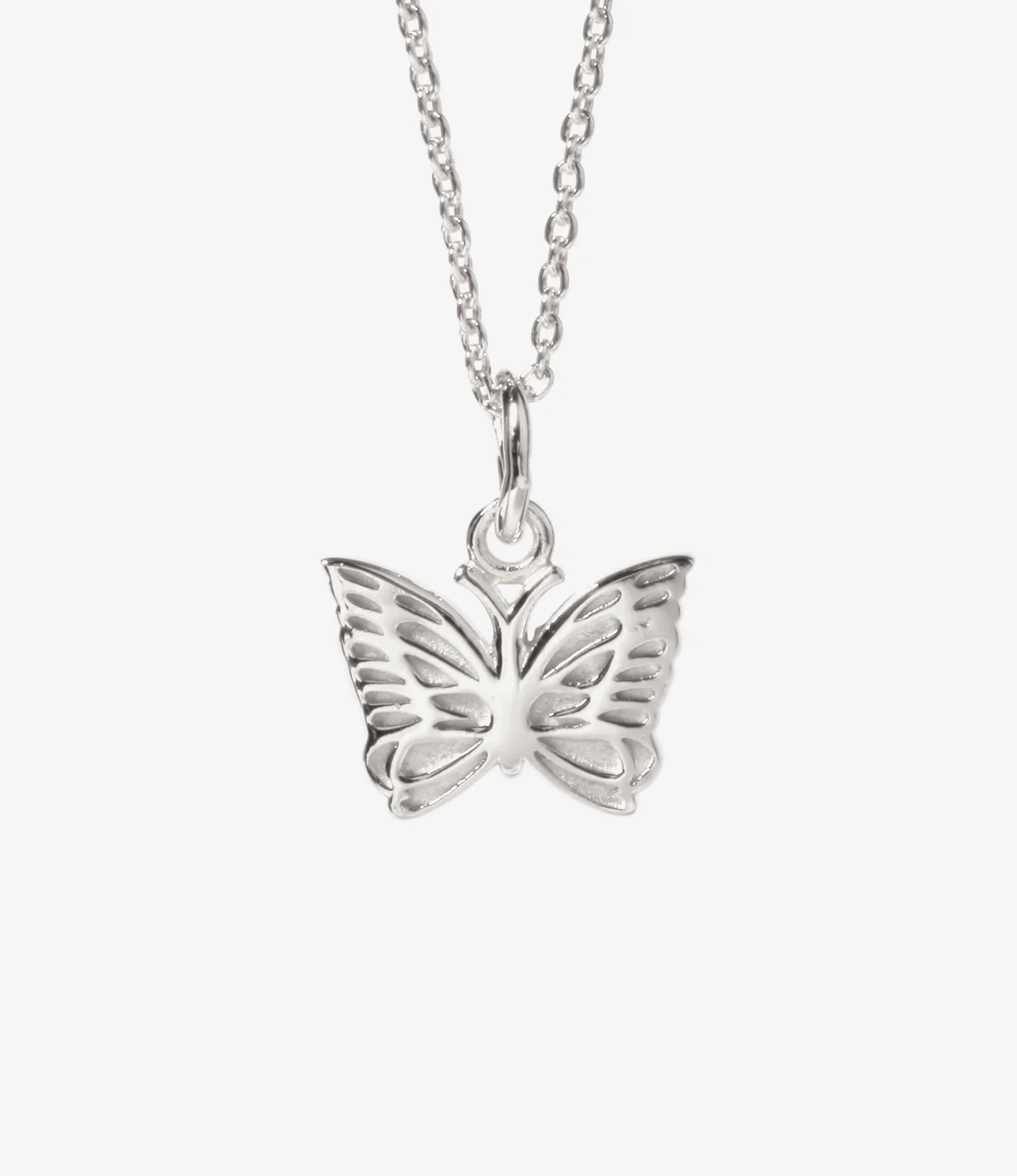 <熱門補貨> NEEDLES Pendant 925 Silver 蝴蝶 和平 微笑 項鍊 銀