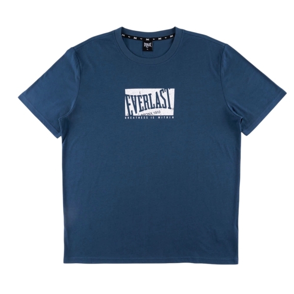 EVERLAST 短T 藍綠 LOGO 輕薄 短袖 圓領T 男 4321100382