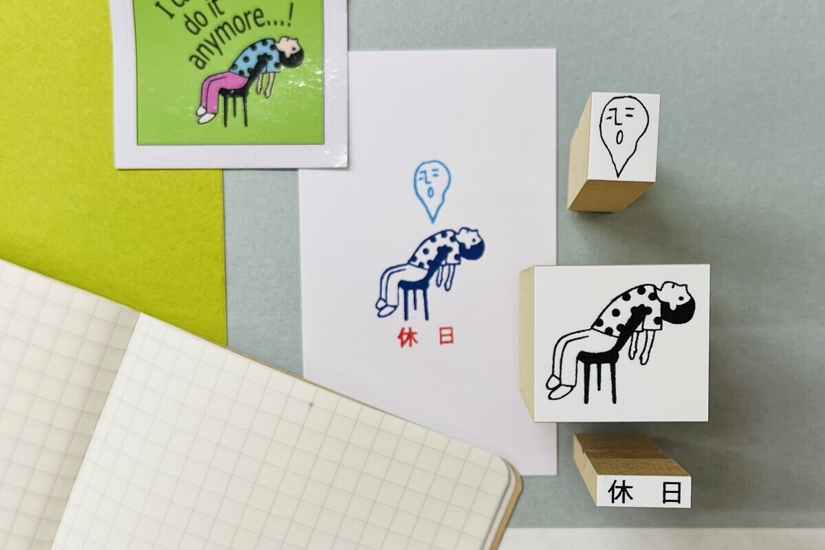 森田印房．手帳木頭印章 共五款