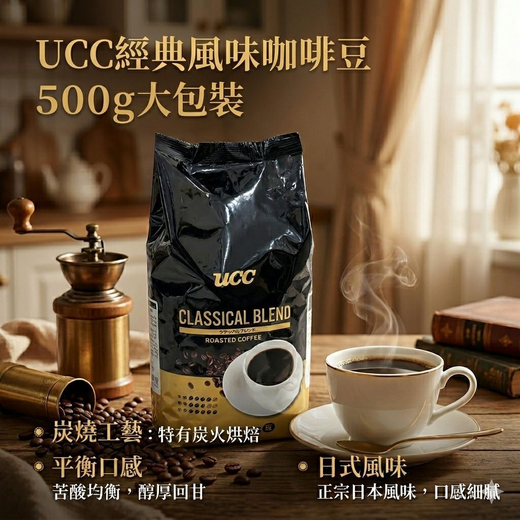 【預購】JM042203 UCC 經典風味咖啡豆