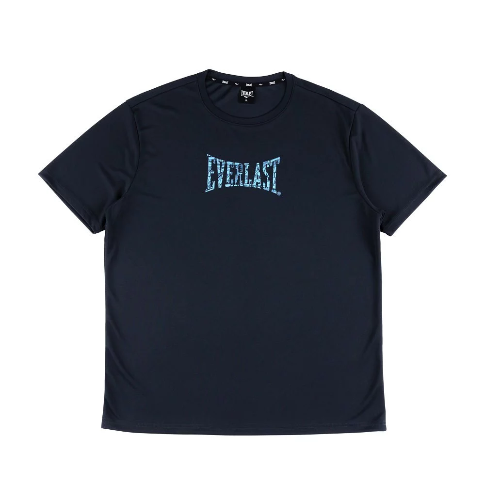 EVERLAST 短T 黑色 吸濕快排 機能 短袖 圓領T 男 4321107220